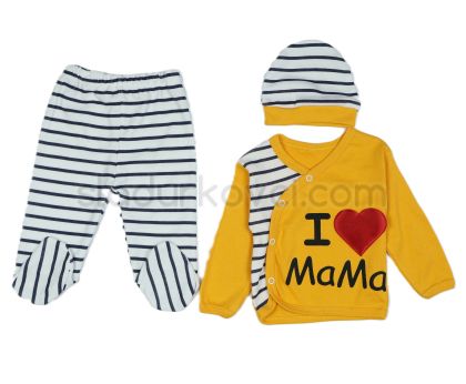 Комплект 3 части "I love mama